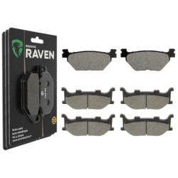 3 Kit plaquettes frein Yamaha XVS 1300 V-Star  Av G, Av D et Ar 165-099X2 -  - Raven 104-250