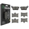 3 Kit plaquettes frein Yamaha YZF-R9 900  Av G, Av D et Ar Nc -  - Raven 104-252