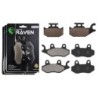 3 Kit plaquettes frein Yamaha Rhino 660  Av G, Av D et Ar Nc -  - Raven 104-259