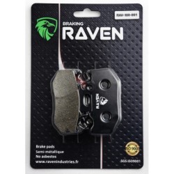 Plaquettes de frein Suzuki TS-S 125  Arrière 69100-05840 - EBC FA152 - Raven 100-001