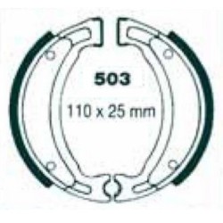 Machoire de frein Yamaha TTR 90  avant Nc - EBC H503 - Raven 110-503