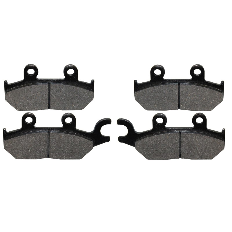 2 Kit plaquettes frein Yamaha YXM Viking 700  Av Ga et Dr 1XD-25805-10-00 , 1XD-25805-00-00 - EBC FA172 et FA642 - Raven 103-003