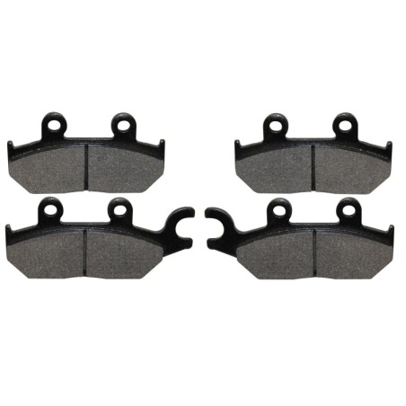 2 Kit plaquettes frein Yamaha YXM Viking 700  Av Ga et Dr 1XD-25805-10-00 , 1XD-25805-00-00 - EBC FA172 et FA642 - Raven 103-003