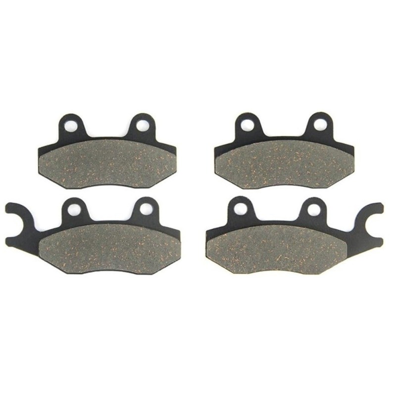 2 Kit plaquettes frein Yamaha Rhino 660  Av Ga et Dr 59300-27830, 59300-09840  - EBC FA135 et FA165 - Raven 103-002