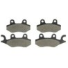 2 Kit plaquettes frein Yamaha YXR Rhino 450  Av Ga et Dr 59300-27830, 59300-09840  - EBC FA135 et FA165 - Raven 103-002