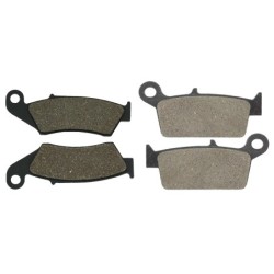 2 Kit plaquettes frein Honda XR 440 R  Avant et Arrière 041-003 - EBC FA185 et FA131 - Raven 103-027