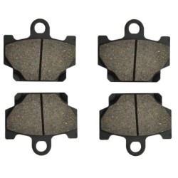 2 Kit plaquettes frein Yamaha XJ 750 Maxim Av Ga et Av Dr Nc - EBC FA81 - Raven 101-113