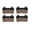 2 Kit plaquettes frein Yamaha XVZ 1300 Royal Star Av Ga et Av Dr 4NK-W0046-00 - EBC FA123 - Raven 101-073