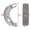 Machoire de frein Honda CRM 50  Arrière 45120-HB2-000 -  - Raven 110-129