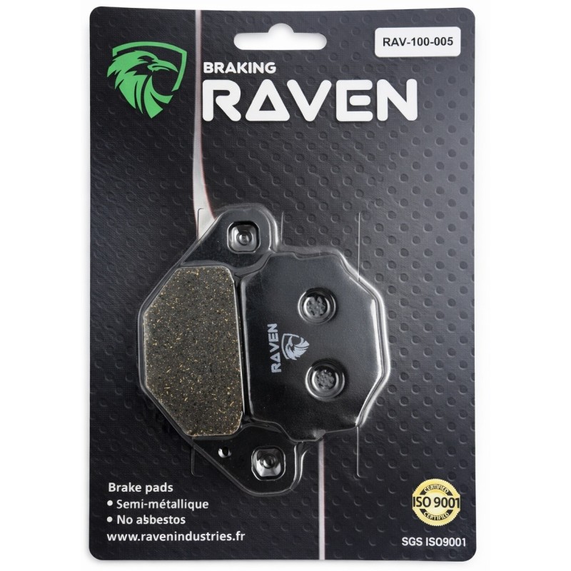 Plaquettes de frein Apache RLX 320 S Arrière Nc - EBC FA67 - Raven 100-005