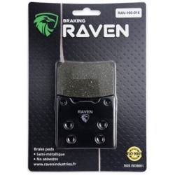 Plaquettes de frein Suzuki RG 500 Gamma  Arrière 69100-34860 - EBC FA63 - Raven 100-016