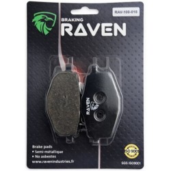 Plaquettes de frein Mbk TZR 50 X-Power Arrière Nc - EBC FA101 - Raven 100-018