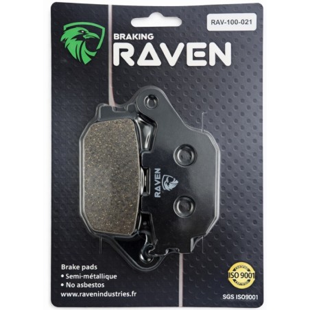 Plaquettes de frein Honda CB 900 F  Arrière 43105MW0425 - EBC FA174 - Raven 100-021