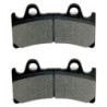 Plaquettes de frein Yamaha FZR 1000 EXUP Av Ga ou Av Dr 4FM-W0045-10-00 - EBC FA143 - Raven 100-054
