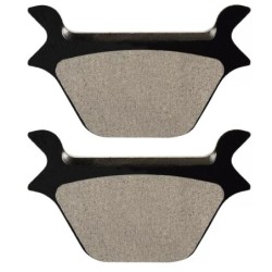 Plaquettes de frein Harley-davidson Dyna Super Glide Sport FXDX Arrière 44209-87C - EBC FA200 - Raven 100-056