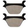 Plaquettes de frein Harley-davidson Softail Standard FXST Arrière 44214-90 - EBC FA200 - Raven 100-056