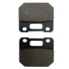 Plaquettes de frein Suzuki RG 80 Gamma  Avant 59100-36850 59130-36A00 - EBC FA110 - Raven 100-074