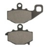 Plaquettes de frein Kawasaki ZX 1000 SX ABS Arrière 43082-0119 - EBC FA192 - Raven 100-093