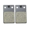 Plaquettes de frein Gilera 503 50 cc Arrière Nc - EBC FA99 - Raven 100-120