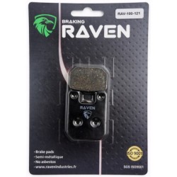 Plaquettes de frein Peugeot Speedfight 100  Avant ou Arrière Nc - EBC FA115 - Raven 100-121