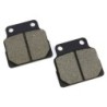 Plaquettes de frein Honda CB 450 S  Ar, Av Ga ou Av Dr Nc - EBC FA122 - Raven 100-149