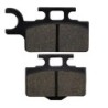 Plaquettes de frein Kawasaki KX 65  Avant 43082-1242 43082-0042 - EBC FA302 - Raven 100-167