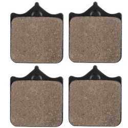 Plaquettes de frein Mv-agusta F4 1078 CC Av Ga ou Av Dr Nc - EBC FA322/4HH - Raven 100-177
