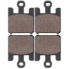 Plaquettes de frein Kawasaki ZX 1000  Av Ga ou Av Dr 43082-0030 - EBC FA369/4HH - Raven 100-200