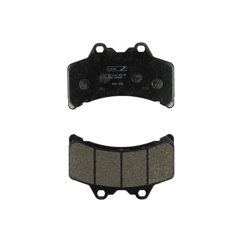 Plaquettes de frein Yamaha GTS 1000  Avant 4BH-W0045-01 - EBC FA191 - Raven 100-204