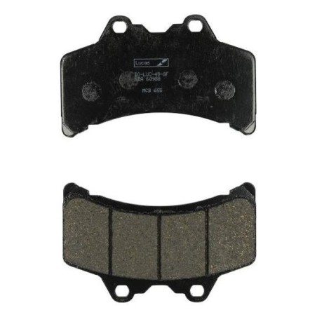 Plaquettes de frein Yamaha GTS 1000  Avant 4BH-W0045-01 - EBC FA191 - Raven 100-204