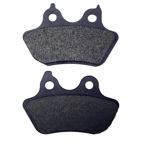 Plaquettes de frein Harley-davidson Cvo Softail Fat Boy FLSTFSE2 Arrière 46721-06B - EBC FA434 - Raven 100-244