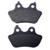 Plaquettes de frein Harley-davidson Cvo Softail Fat Boy FLSTFSE2 Arrière 46721-06B - EBC FA434 - Raven 100-244