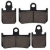 Plaquettes de frein Yamaha V-max 1700  Av Ga ou Av Dr 4C8-25805-00-00 - EBC FA442/4HH - Raven 100-246