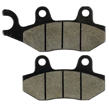 Plaquettes de frein Triumph Street Twin 900  Arrière T2020191 - EBC FA214/2 - Raven 100-247
