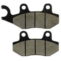 Plaquettes de frein Triumph Thruxton 1200  Arrière T2020556 - EBC FA214/2 - Raven 100-247