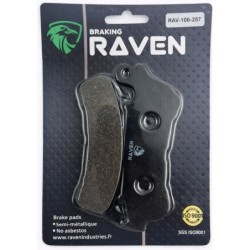 Plaquettes de frein Honda CB 1300 Super Four  Av Ga ou Av Dr 06456-MCW-H03 - EBC FA388 HH - Raven 100-257