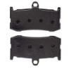 Plaquettes de frein Triumph Daytona 675  Av Ga ou Av Dr T2021221 - EBC FA491 - Raven 100-296