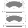 Plaquettes de frein Honda PCX 150  Avant  06455-GFM-D31 - EBC FA603 - Raven 100-299