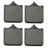 Plaquettes de frein Bmw S 1000 RR  Av Ga ou Av Dr 34117714800 - EBC FA604/4HH - Raven 100-304