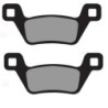 Plaquettes de frein Kymco MXU 550 i 4x4 LOF Av Ga ou Av Dr 45105-LFE9-305 - EBC FA600TT - Raven 100-316