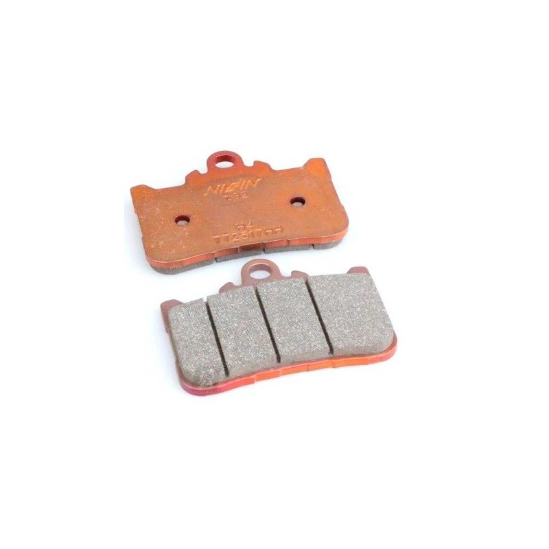 Plaquettes de frein Honda CB 750 Hornet  Av Ga ou Av Dr 06455-MKP-DN1 - EBC FA757 - Raven 100-434
