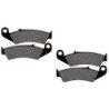 2 Kit plaquettes frein Honda TRX 250 Fourtrax R Av Ga et Av Dr Nc - EBC FA67 - Raven 101-004