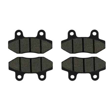 2 Kit plaquettes frein Italjet Bazooka 650  Av Ga et Av Dr Nc - EBC FA86 - Raven 101-011
