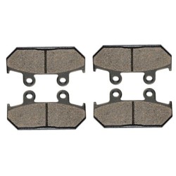 2 Kit plaquettes frein Honda GL 1500 Gold-Wing  Av Ga et Av Dr Nc - EBC FA124/2 - Raven 101-024