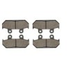 2 Kit plaquettes frein Honda CBR 400 R  Av Ga et Av Dr Nc - EBC FA121 - Raven 101-025