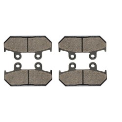 2 Kit plaquettes frein Honda Africa Twin 750  Av Ga et Av Dr Nc - EBC FA121 - Raven 101-025