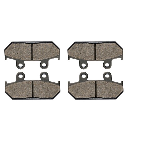 2 Kit plaquettes frein Honda Africa Twin 750  Av Ga et Av Dr Nc - EBC FA121 - Raven 101-025