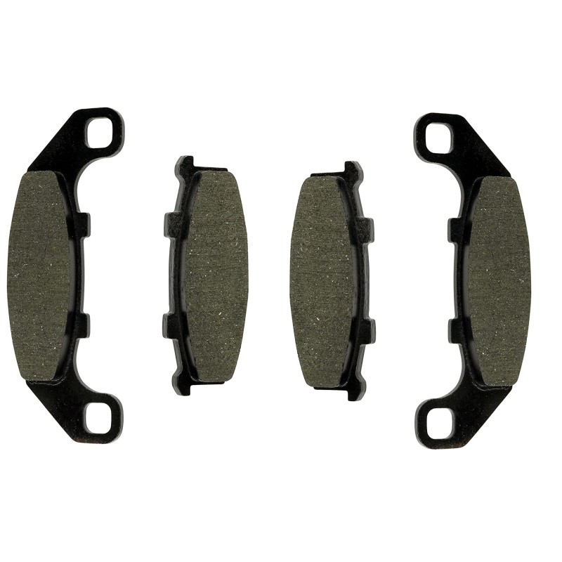 2 Kit plaquettes frein Kawasaki GPX 400  Av Ga et Av Dr Nc - EBC FA141 - Raven 101-044