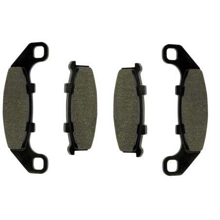 2 Kit plaquettes frein Kawasaki GPZ 500 S Av Ga et Av Dr Nc - EBC FA141 - Raven 101-044