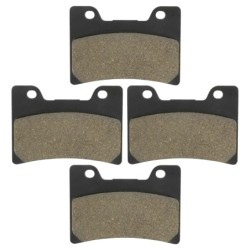 2 Kit plaquettes frein Yamaha FZR 1000 EXUP Av Ga et Av Dr 3GM-W0045-60-00 - EBC FA182 - Raven 101-045